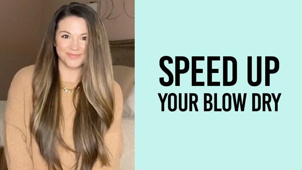 Quick Blow Dry Hack: Amber's Guide To Using Speed Dry Spray