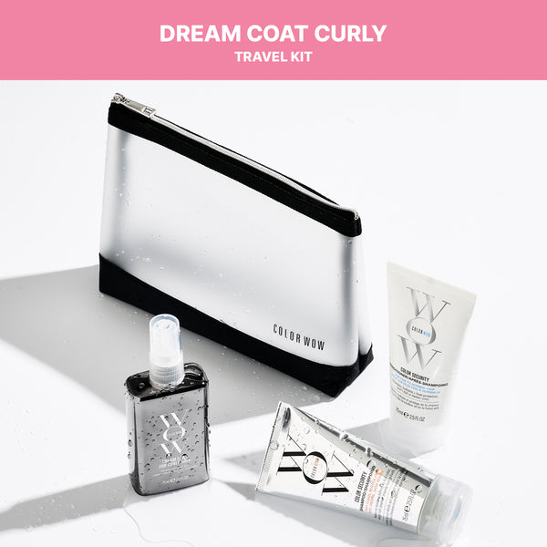 Dream Coat Curly Travel Kit with Clear Pouch – Color Wow