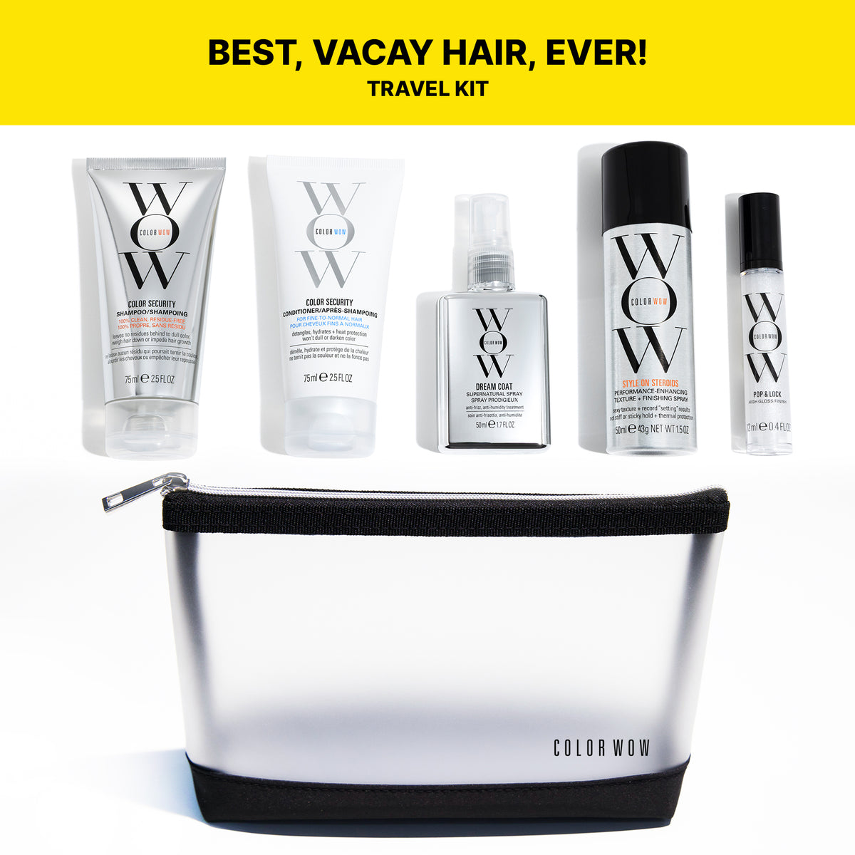 美品 COLOR WOWヘアースタイリング2個セット Hair Gift Sets: Shop Value Sets & Bundles – Color Wow