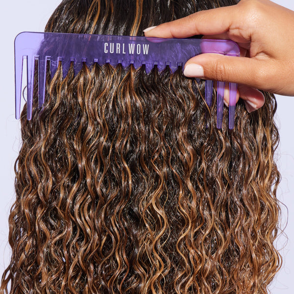 FREE Curly Wide-Tooth Detangling Comb