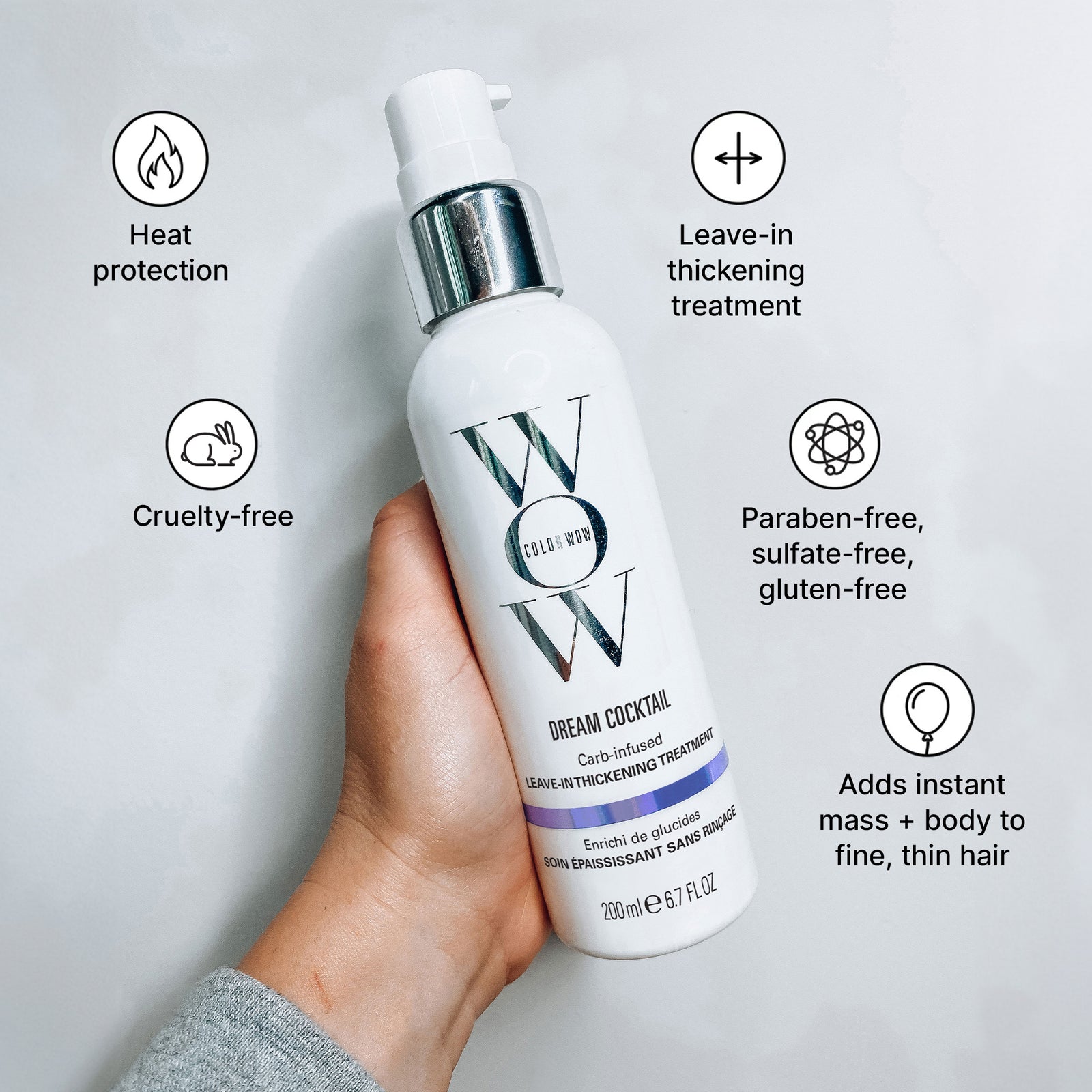 Carb Cocktail | Leave-in Hair Thickening Product – Color Wow