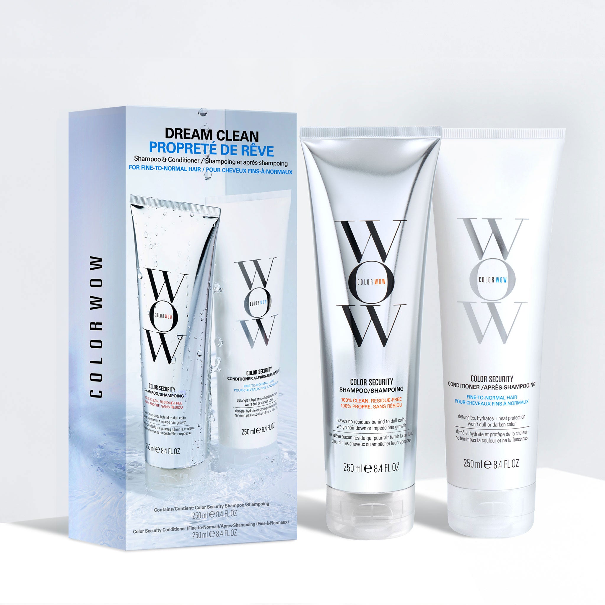 Dream Clean Duo: Shampoo & Conditioner For Fine Hair – Color Wow