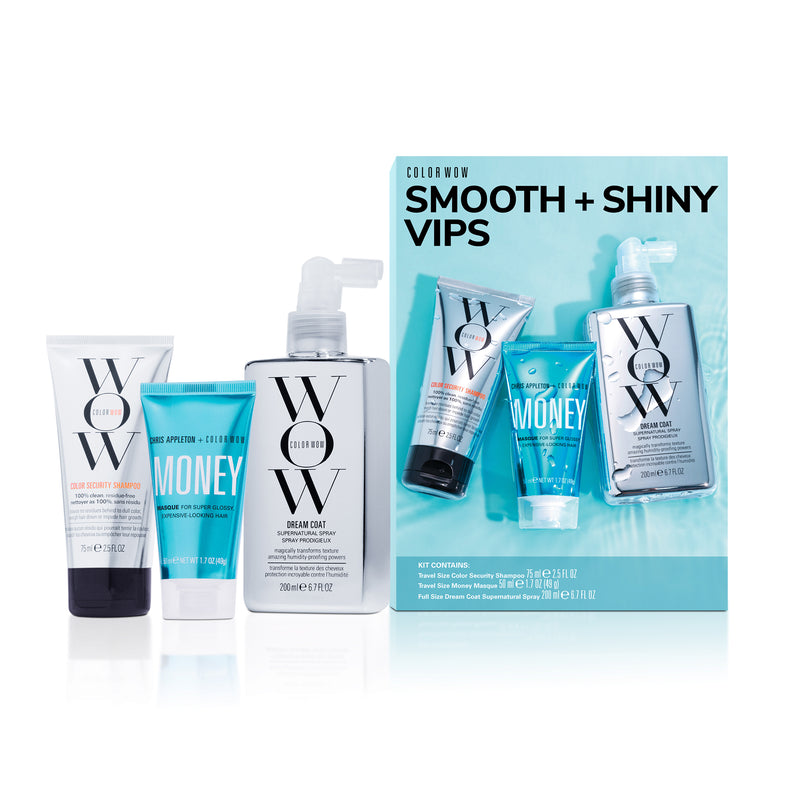 color wow smooth and shiny vips kit