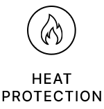 Heat protection icon