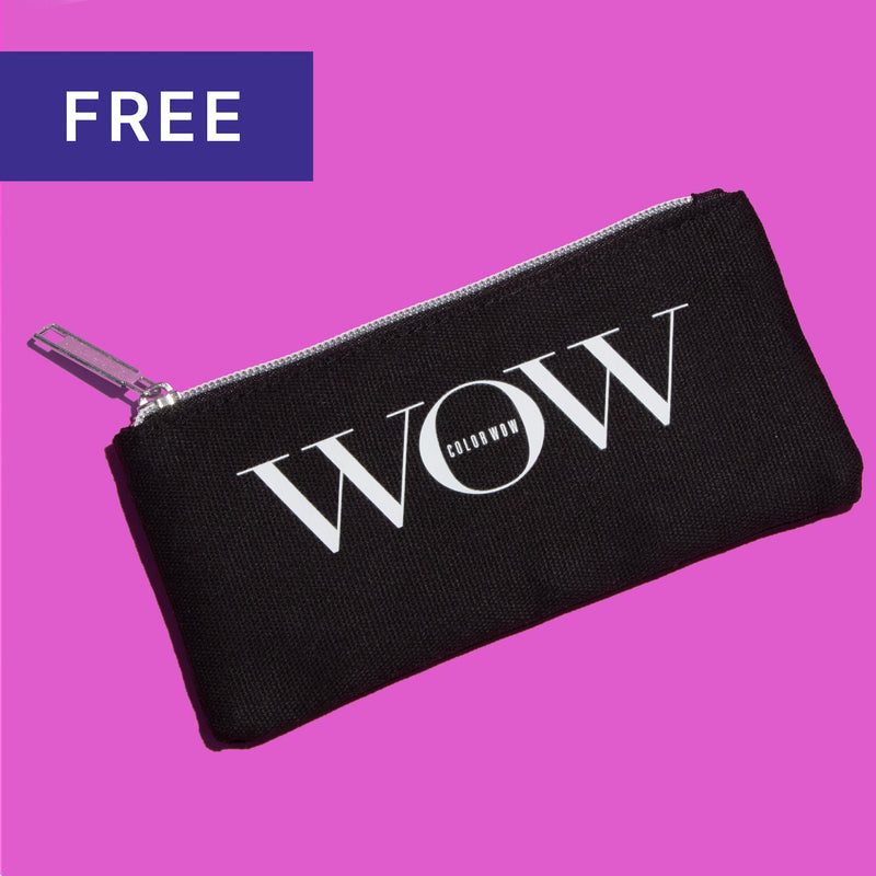 🎁 Free Wow Cosmetic Pouch ($15 Value)