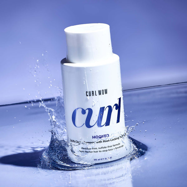 Hooked by Curl Wow: The best shampoo sulfate-free for frizzy curly hair 