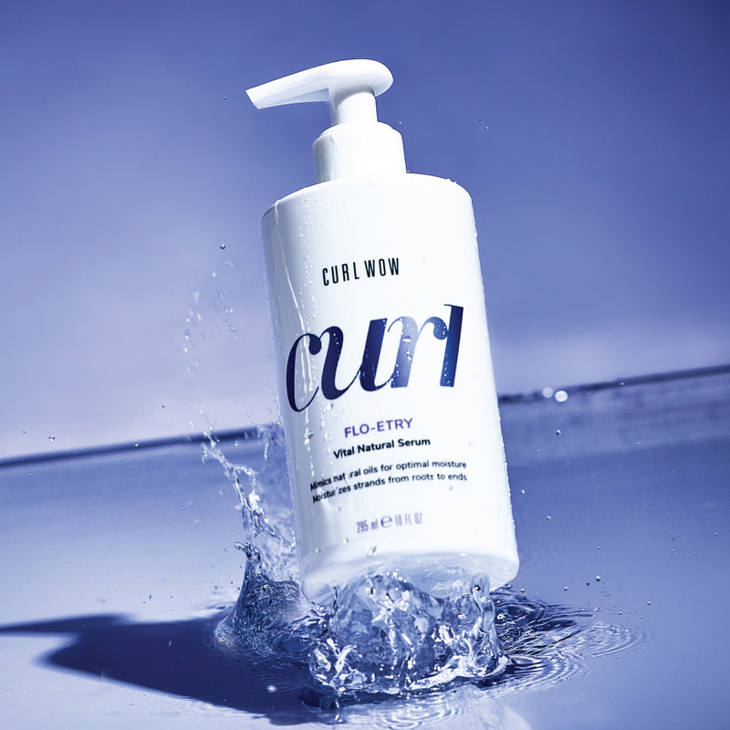 Curl Wow's Flo-etry is the best smoothing serum for curly hair